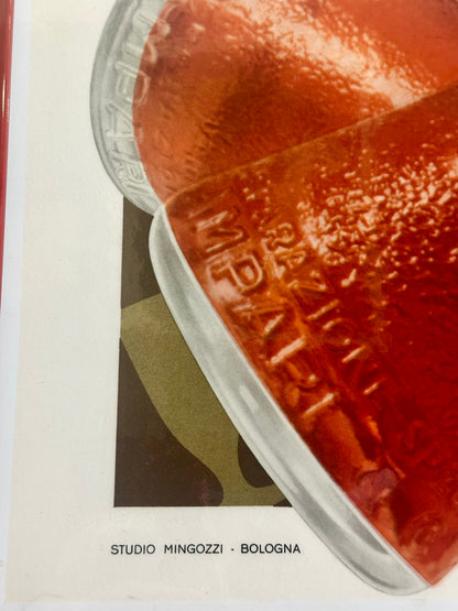 Manifesto originale pubblicitario - Campari Soda