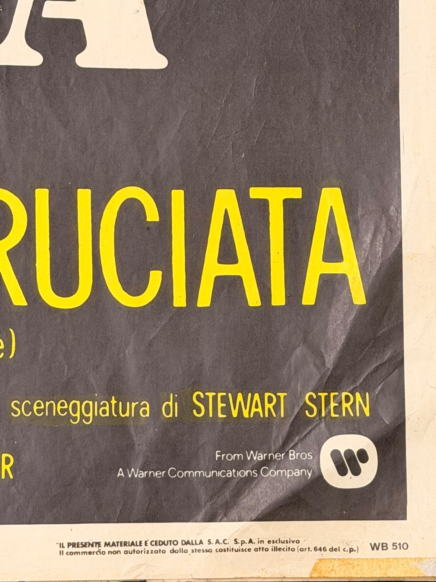 Manifesto di cinema - Gioventù Bruciata