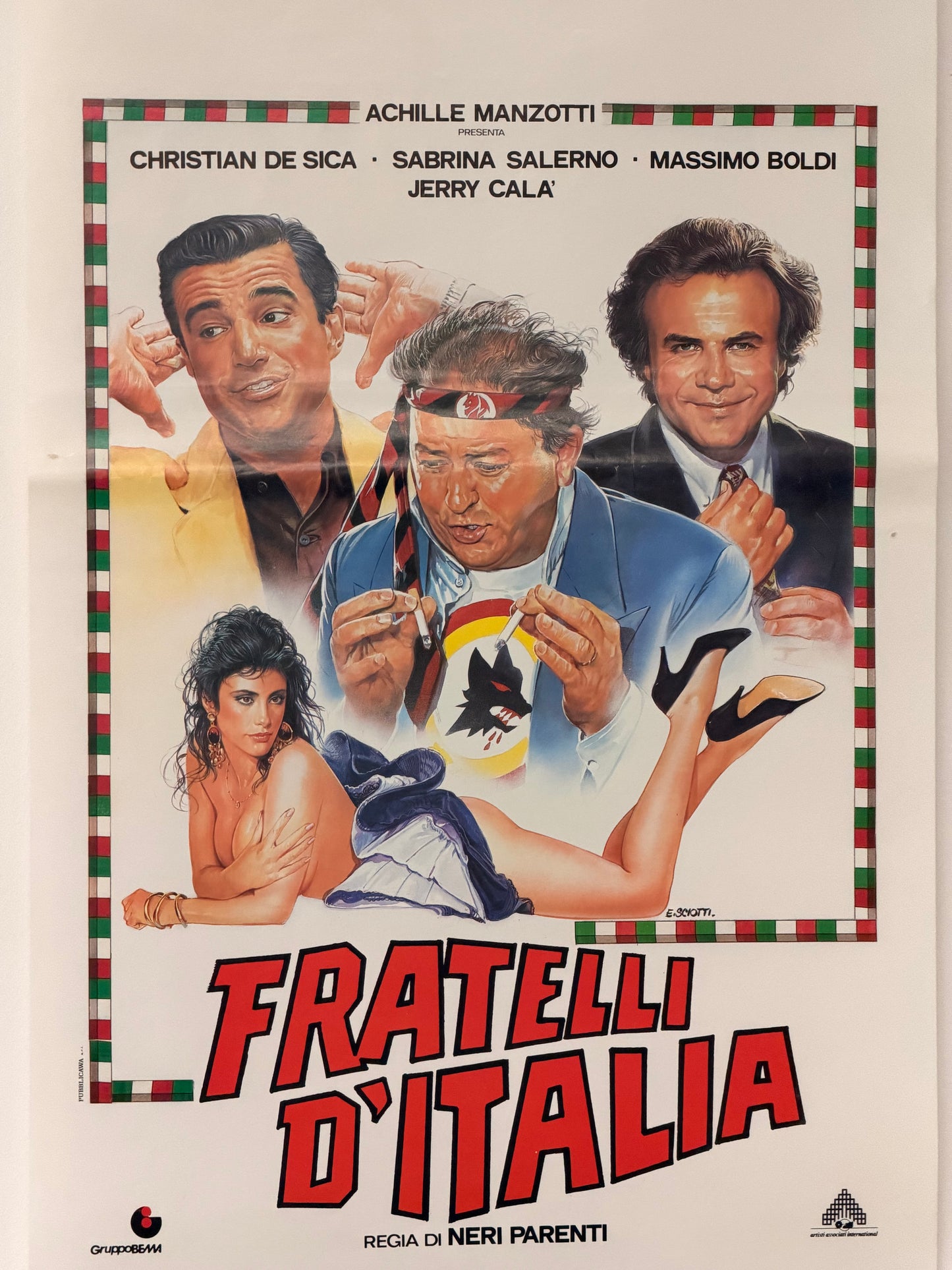Locandina di cinema - Fratelli d'Italia