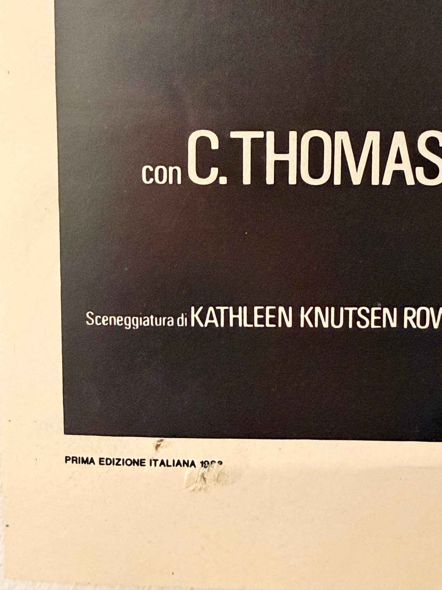 Locandina di cinema - I ragazzi della 56° strada - Francis Ford Coppola