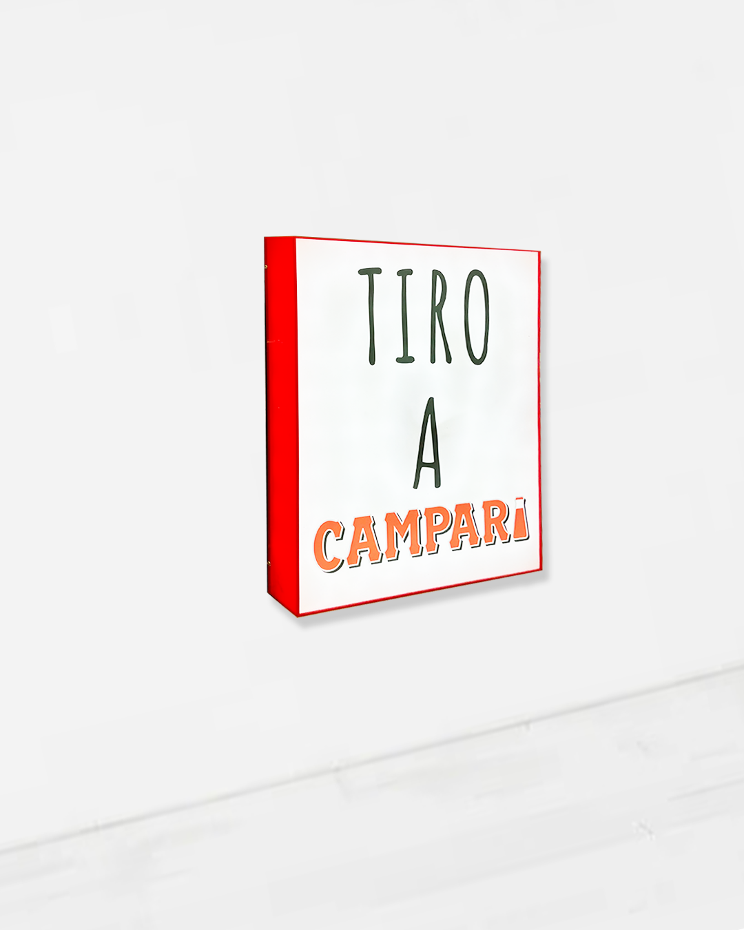 Insegna luminosa - Tiro a Campari