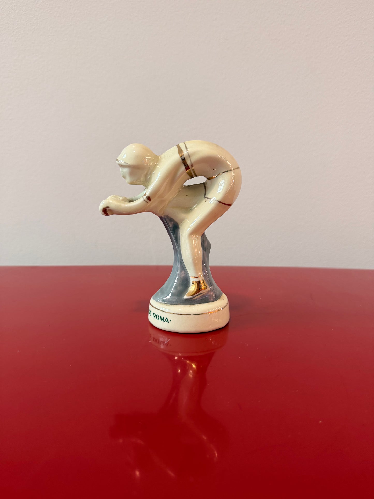 Ceramica pubblicitaria - Ciclismo Olimpiadi Roma