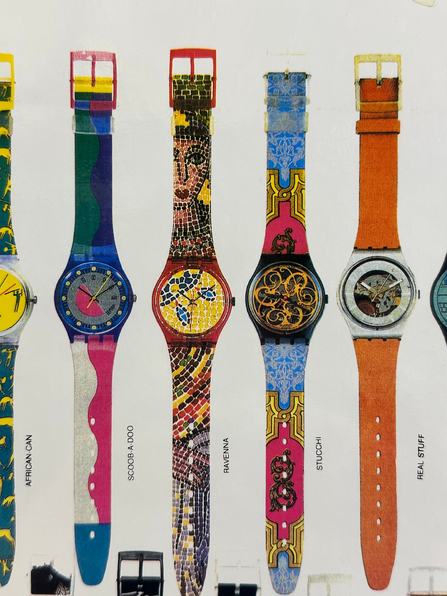 Manifesto pubblicitario originale - Swatch