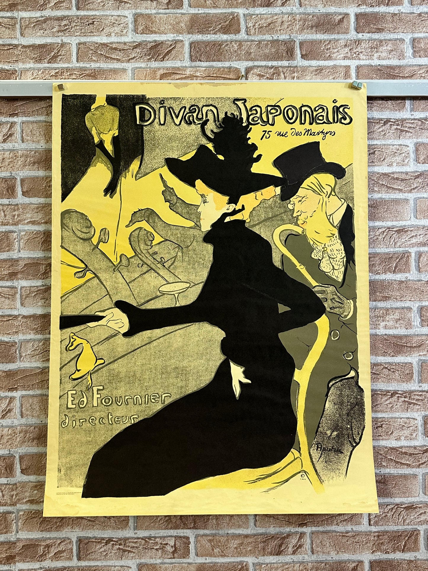 Manifesto pubblicitario originale - Toulouse Lautrec