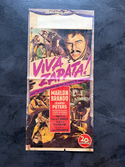 Locandina di cinema - Viva Zapata! - Marlon Brando