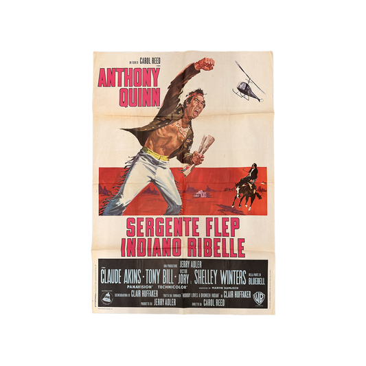 Manifesto originale di cinema - Sergente Flep