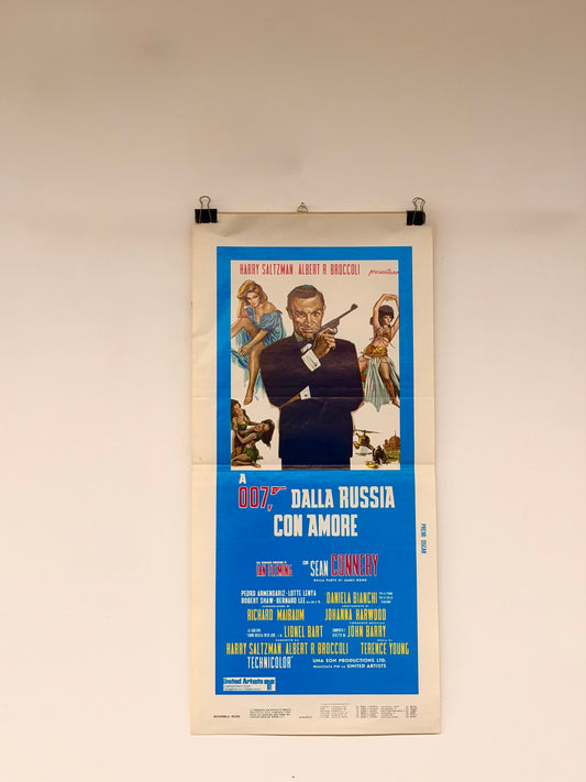Locandina di cinema - 007 Dalla Russia con Amore