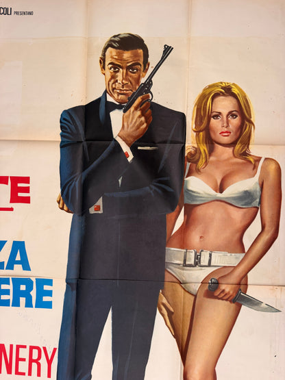 Manifesto di cinema - Agente 007 licenza di uccidere - Sean Connery