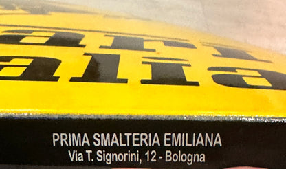 Targa smaltata originale - Ferrari Club Italia