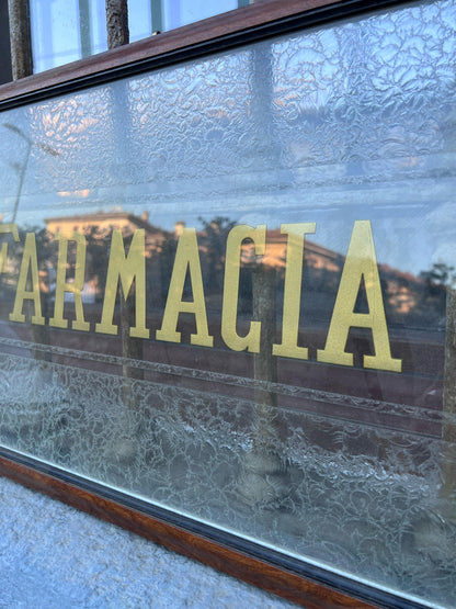 Vetrofania originale - Farmacia