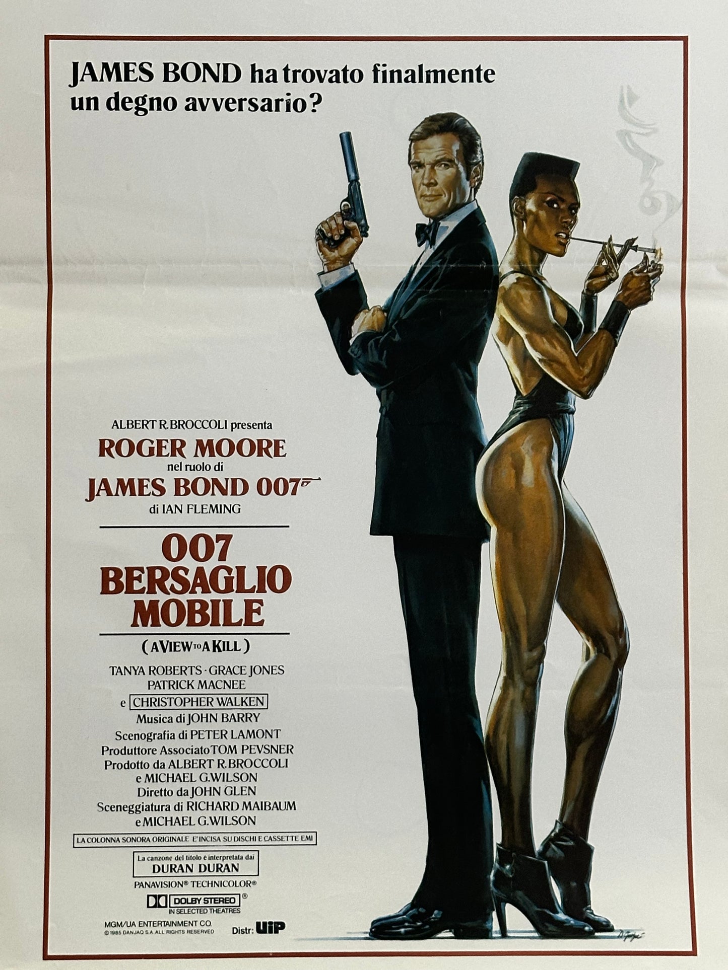 Locandina di cinema - 007 Bersaglio Mobile - Ian Fleming