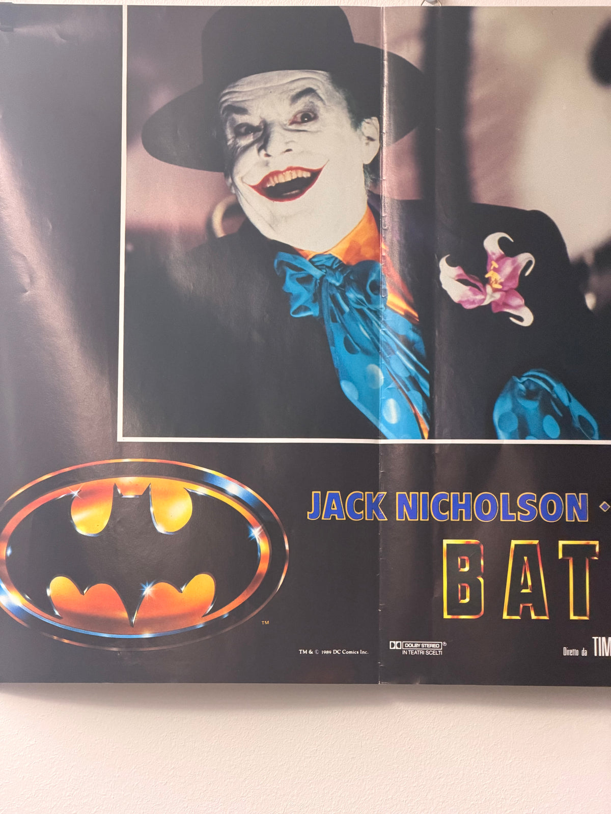 Fotobusta di cinema - Batman - Jack Nicholson - Tim Burton