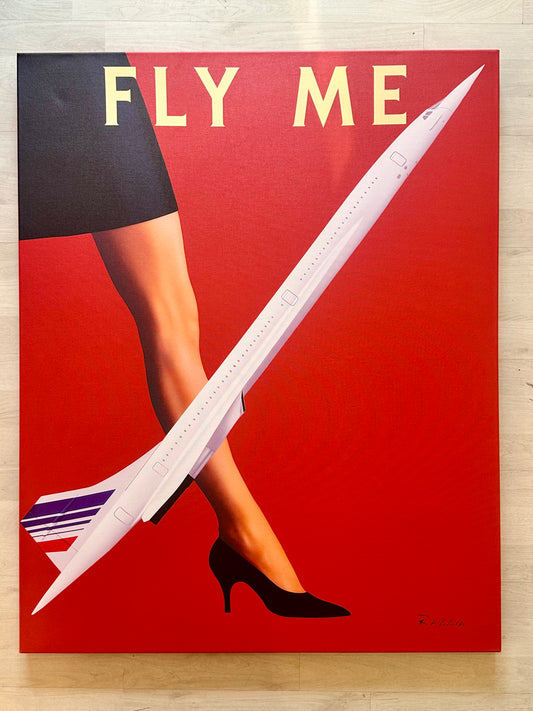 Razzia | Manifesto pubblicitario - Fly Me