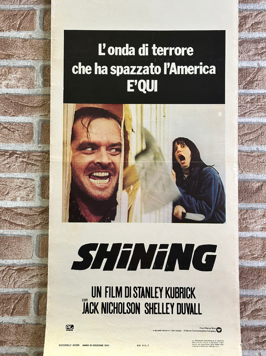 Locandina di cinema - The Shining
