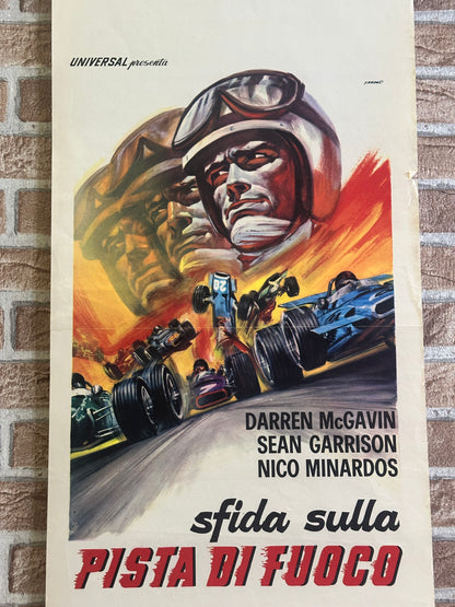 Locandina di cinema - Pista di Fuoco