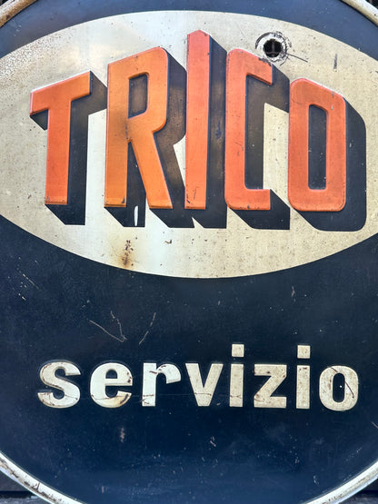 Insegna litografata - Trico carburanti