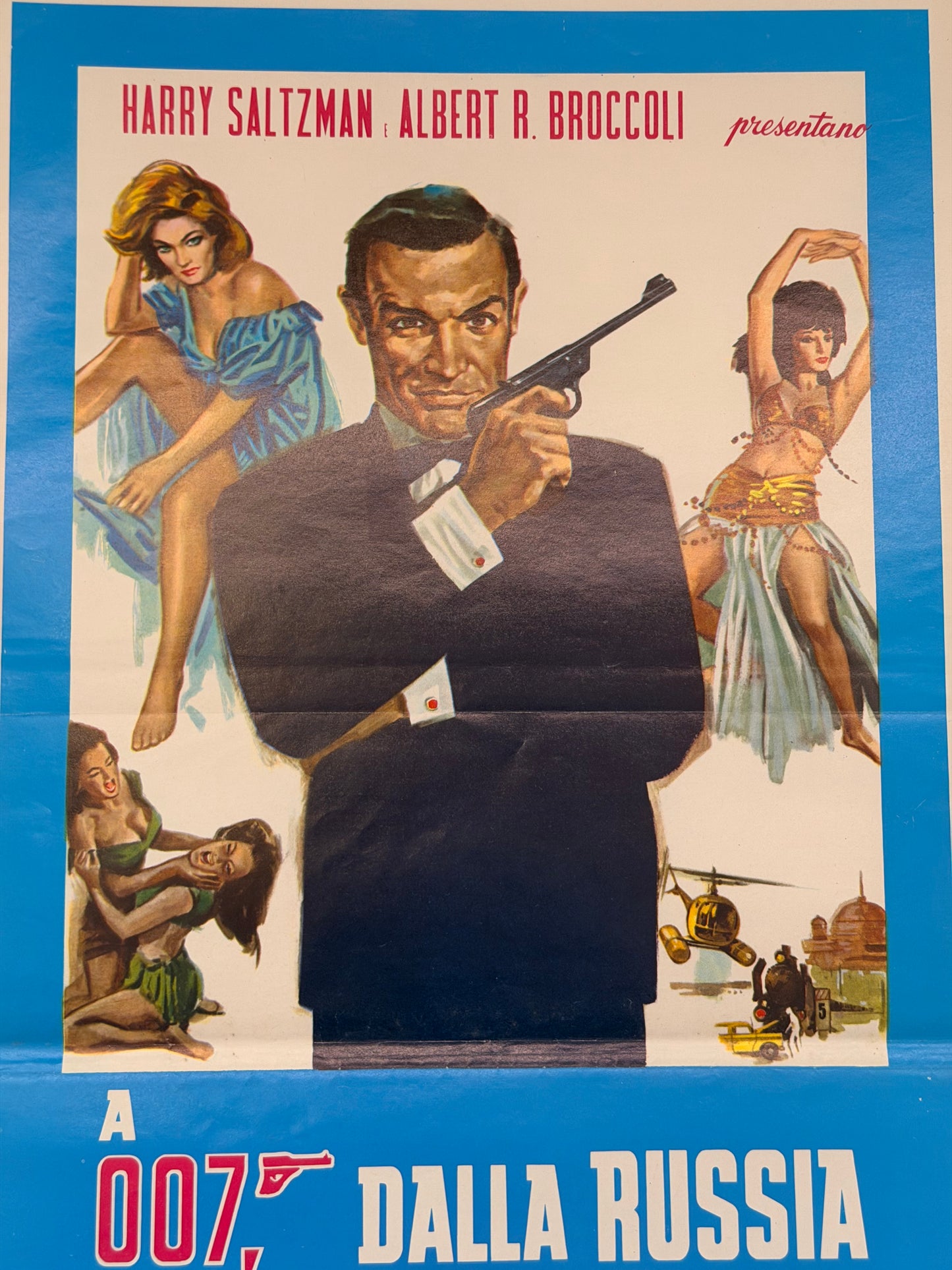Locandina di cinema - 007 Dalla Russia con Amore