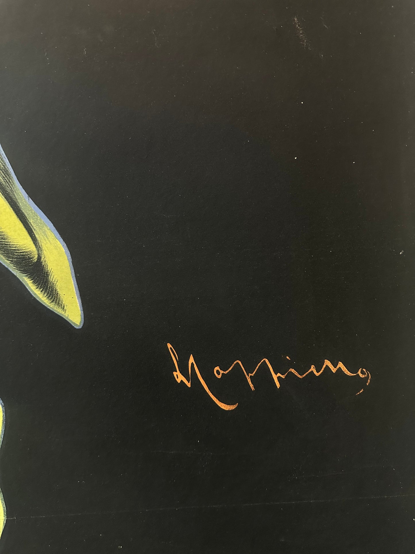 Manifesto pubblicitario originale - Maurin Quina