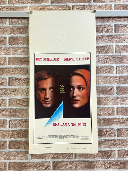 Locandina originale di cinema - Una Lama nel Buio