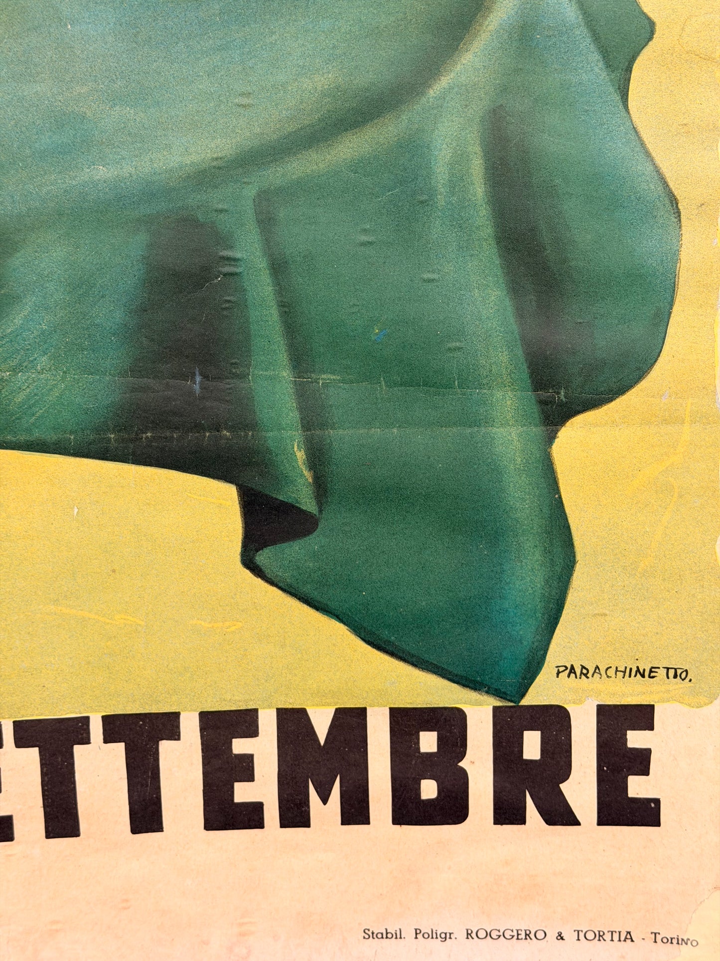 Manifesto pubblicitario originale - Fiera del Vino - Asti