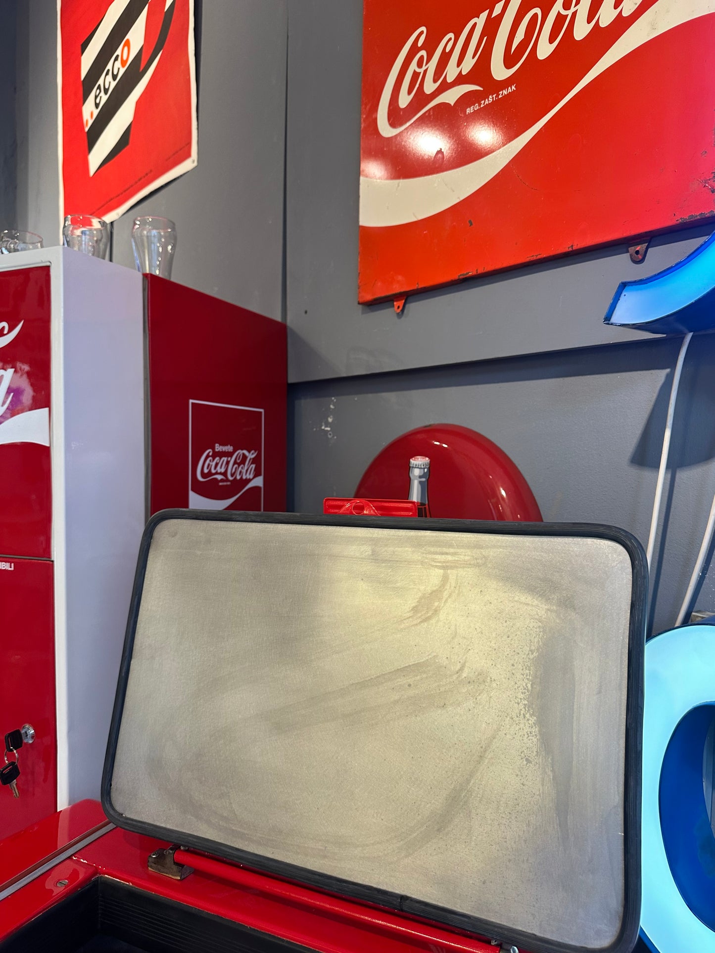 Pozzetto ghiacciaia Coca Cola anni 50 Majestic
