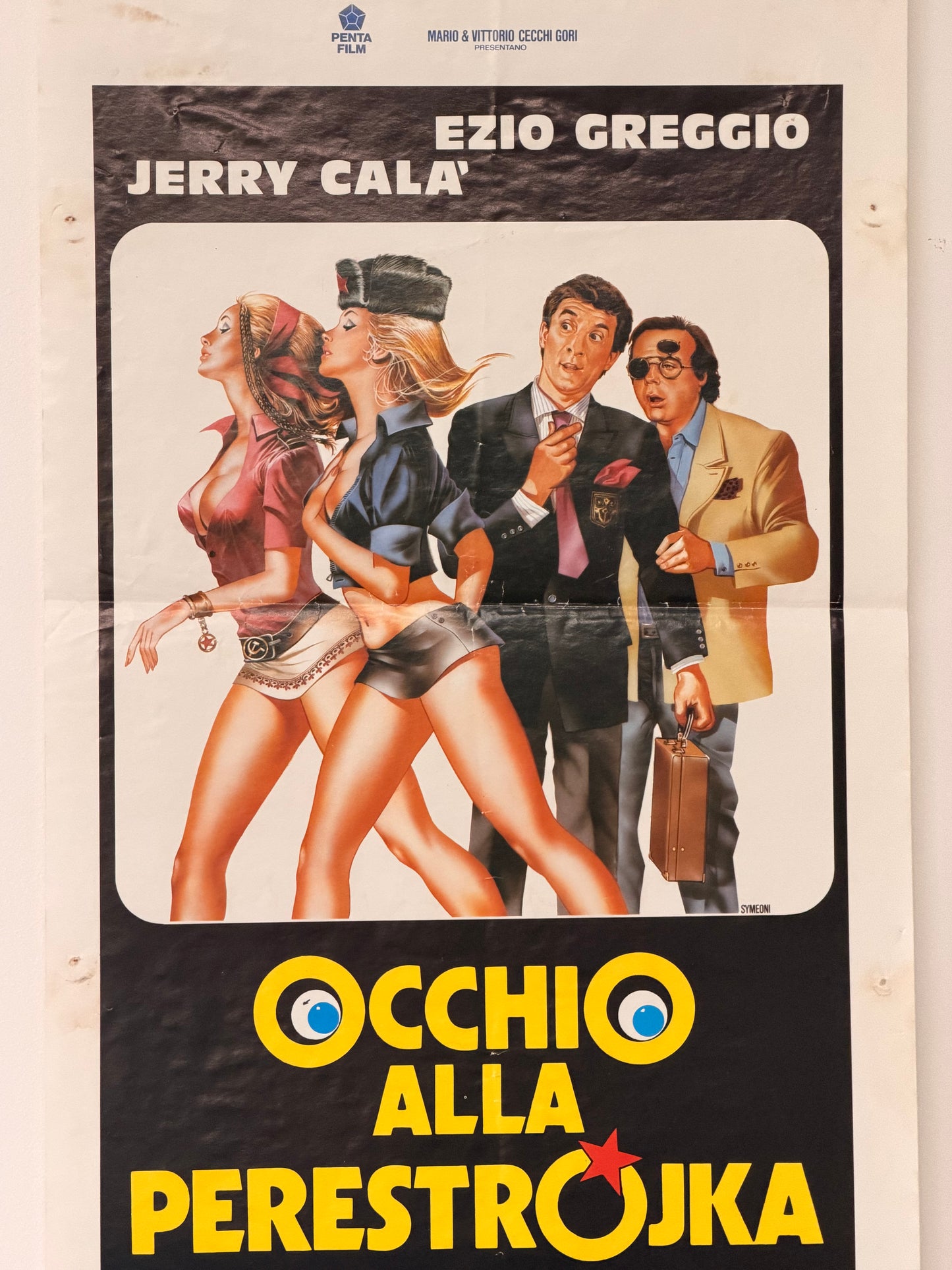 Locandina di cinema - Occhio alla perestrojka