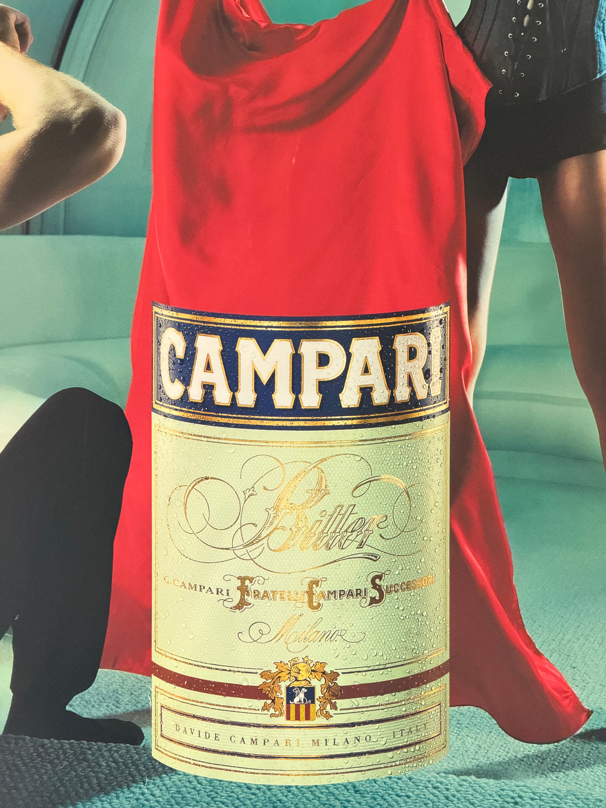 Manifesto pubblicitario originale - Campari Red Passion