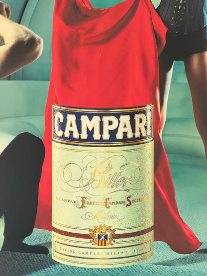 Manifesto pubblicitario originale - Campari Red Passion