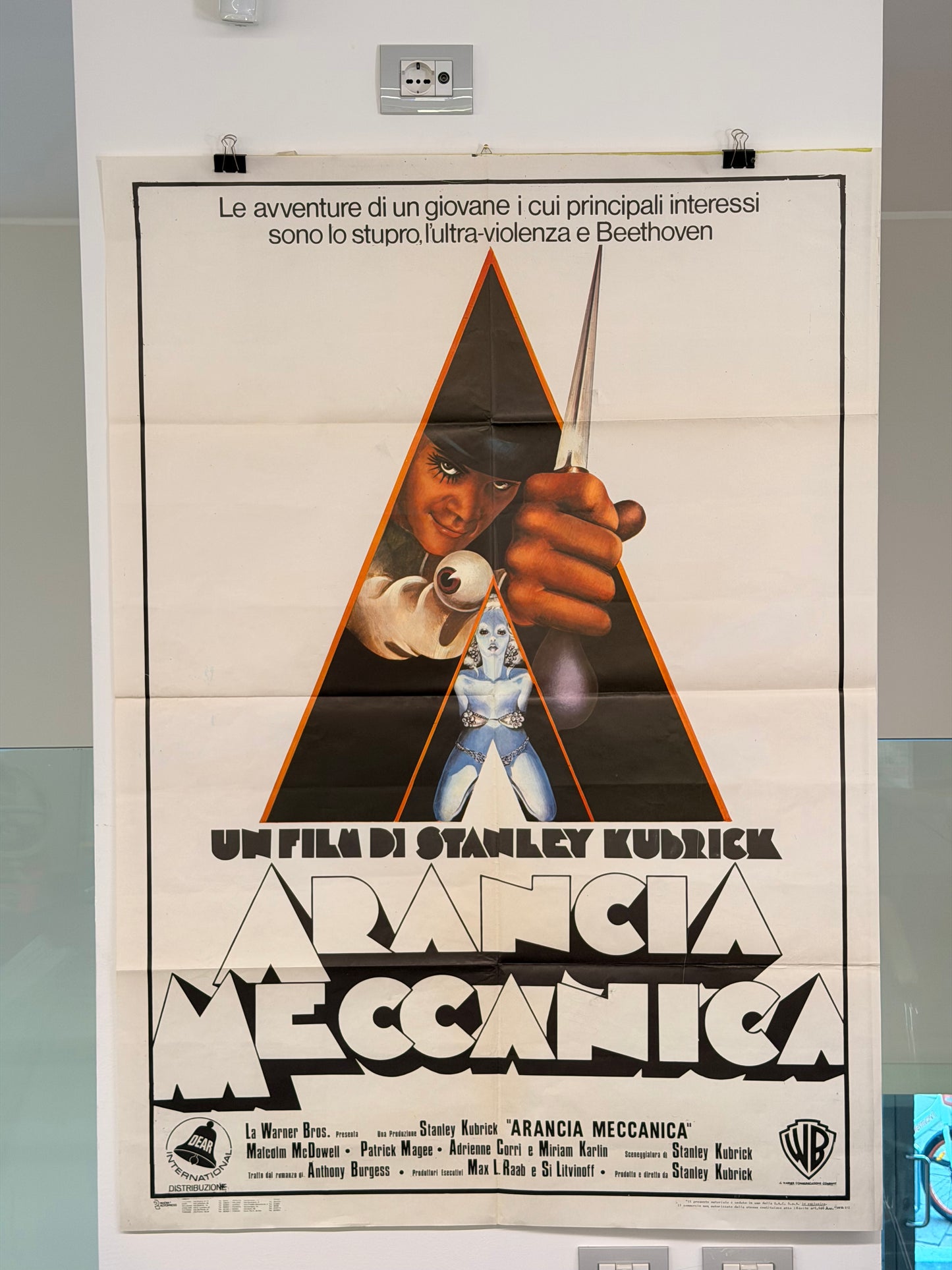 Manifesto di cinema - Arancia Meccanica