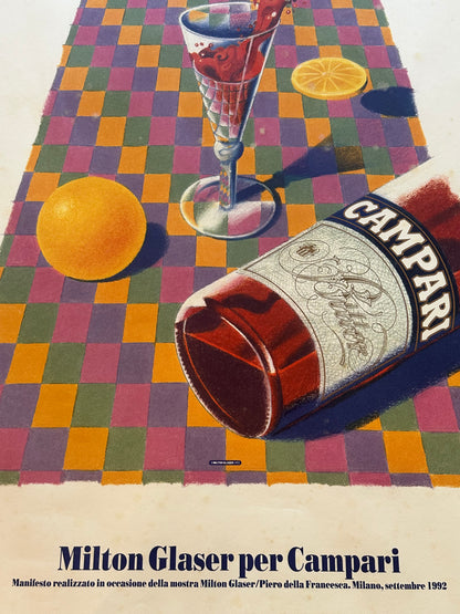 Manifesto pubblicitario originale - Campari