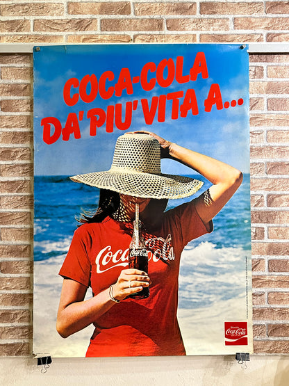 Manifesto pubblicitario originale - Coca Cola