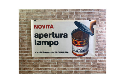 Manifesto pubblicitario originale - Caffe Paulista
