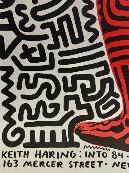 Manifesto pubblicitario - Keith Haring (after)