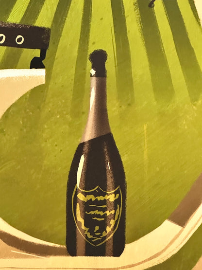 Manifesto pubblicitario - Champagne