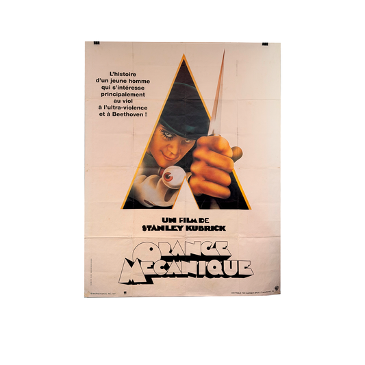 Manifesto di cinema - Arancia Meccanica (edizione Francese)