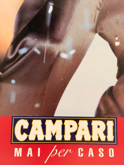 Manifesto pubblicitario originale - Campari Aspettatevi di Tutto