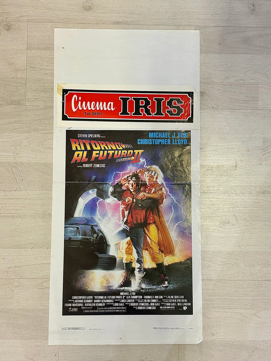 Locandina di cinema - Ritorno al Futuro II