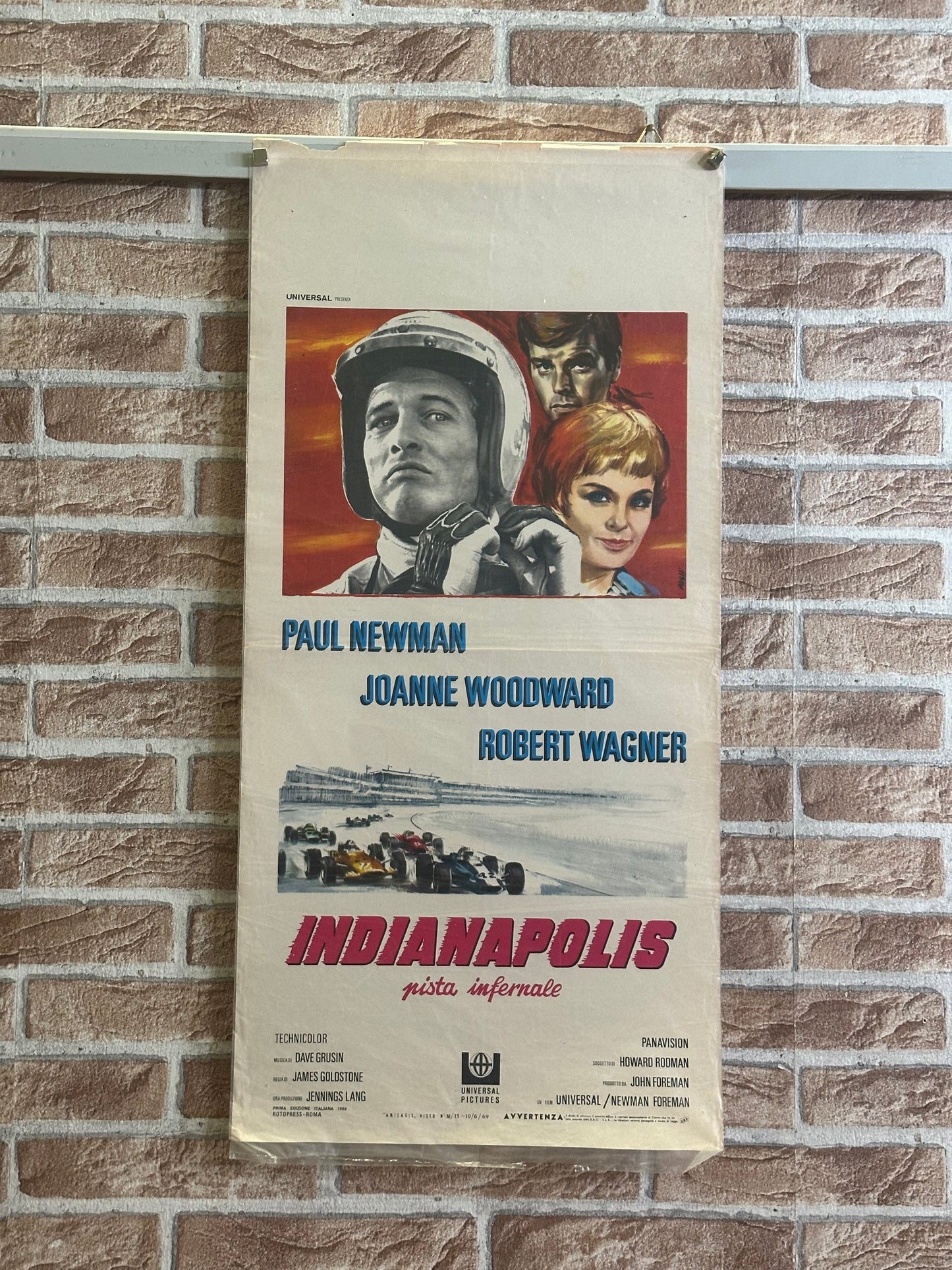 Locandina di cinema - Indianapolis