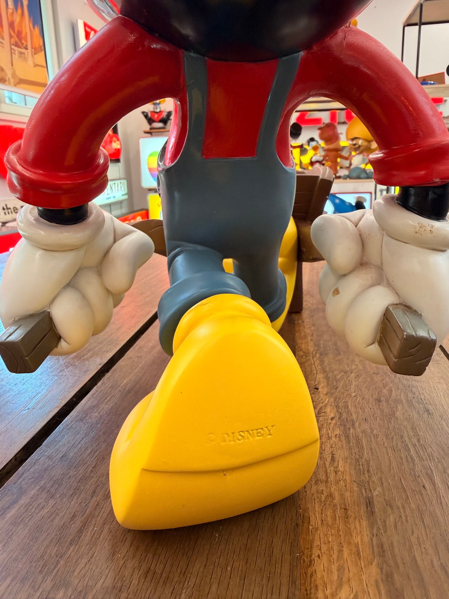 Statua originale Topolino agricoltore