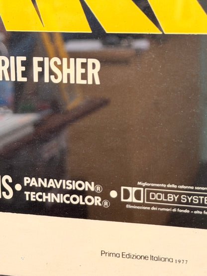 Locandina di cinema - Guerre Stellari