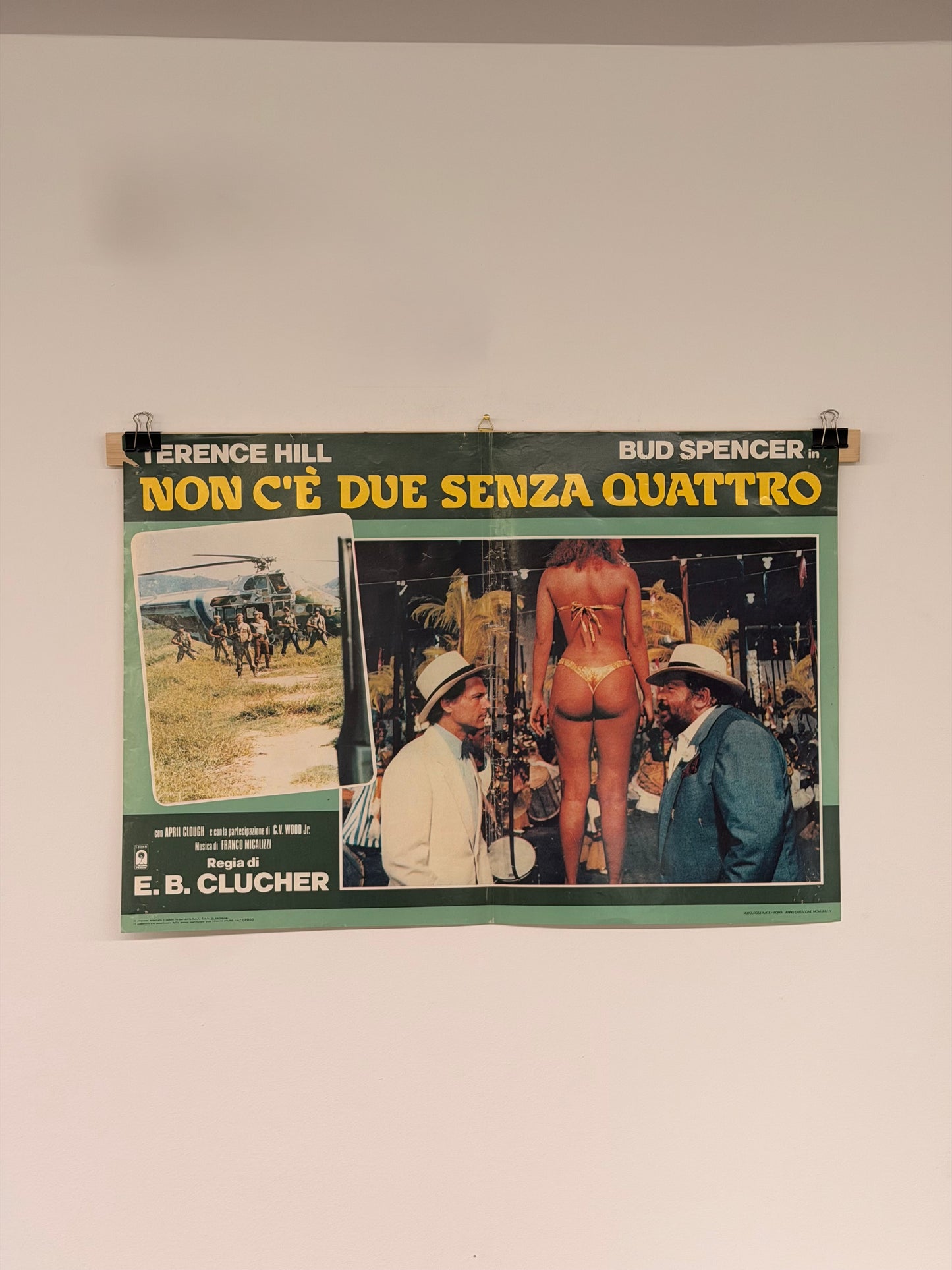 Fotobusta di cinema - Non c’è due senza quattro