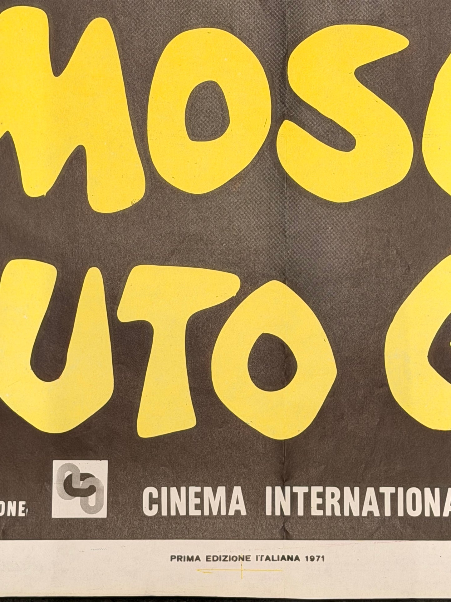 Manifesto di cinema - 4 Mosche di velluto Grigio - Dario Argento