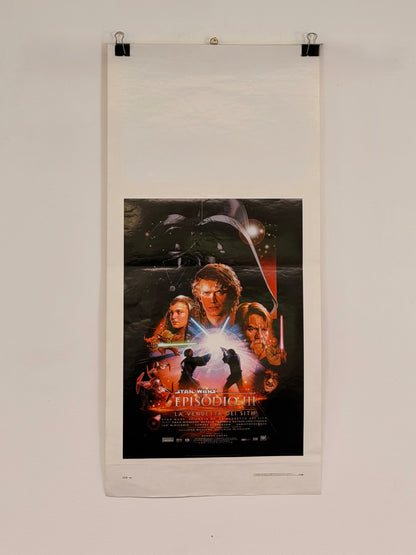 Locandina di cinema - Guerre Stellari Episodio III La Vendetta dei Sith