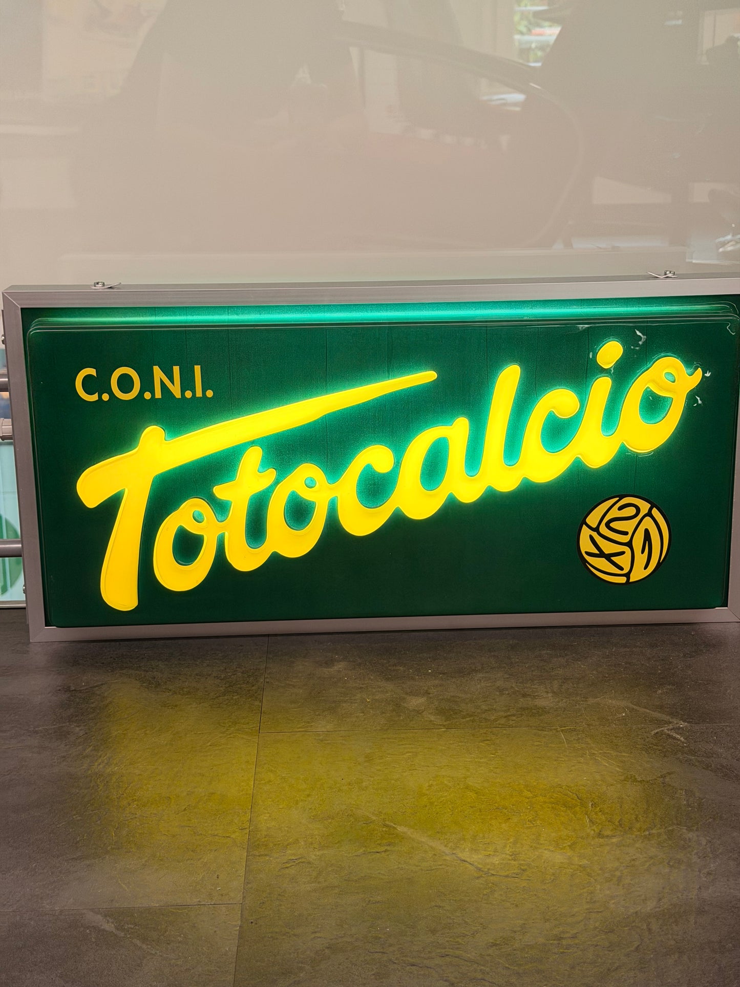 Insegna termoformata Totocalcio