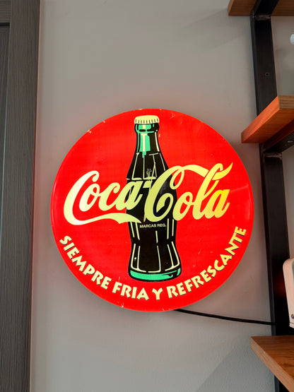Insegna luminosa Coca Cola’00