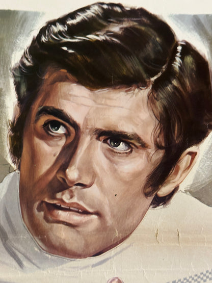 Locandina di cinema - Bolidi sull’Asfalto a tutta birra - Giacomo Agostini