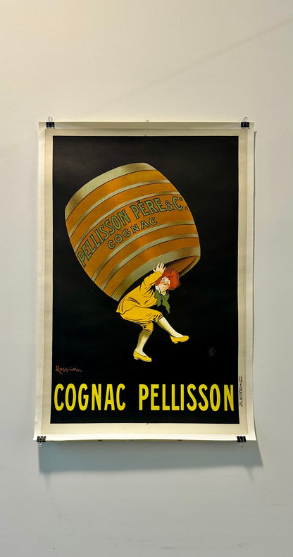 Manifesto pubblicitario originale - Cognac Pellisson
