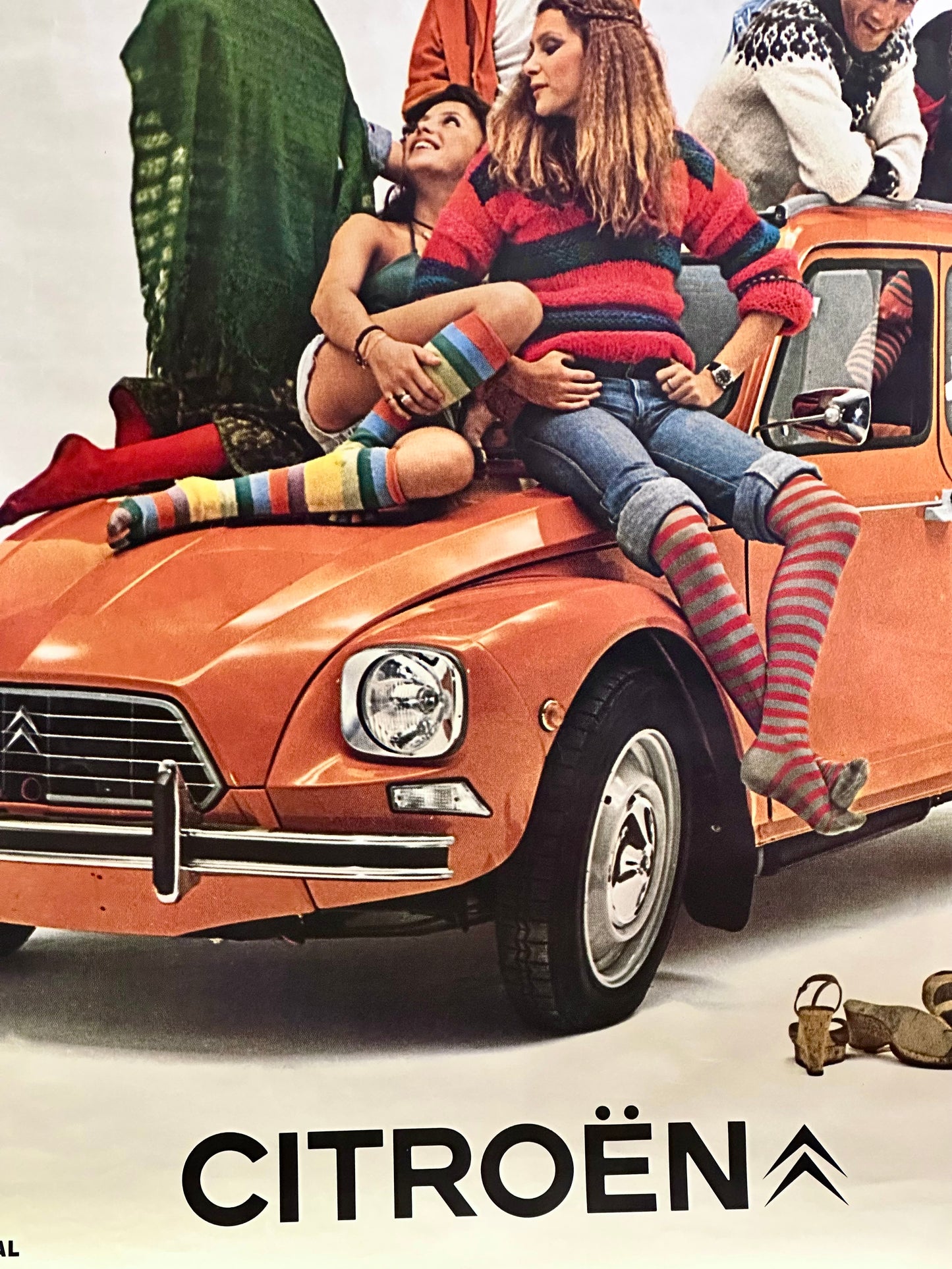 Manifesto pubblicitario originale - Citroën Dyane