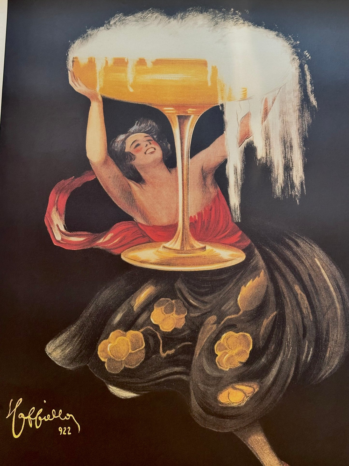 Manifesto pubblicitario Contratto Canelli spumanti