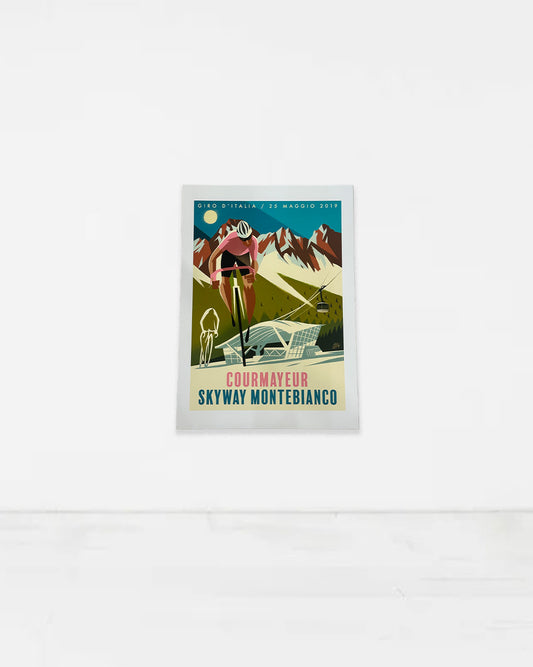 Manifesto pubblicitario - Courmayeur